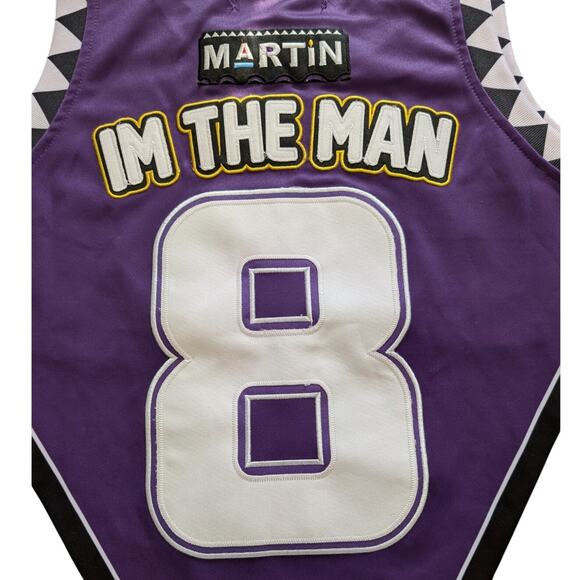 Headgear Classics Martin #8 IM The Man Sports Basketball Jersey Men's Size 2XL - Picture 8 of 12